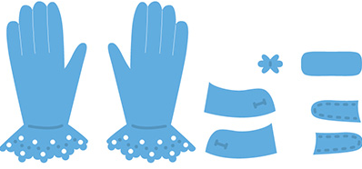 LR0336 Tiny's gloves