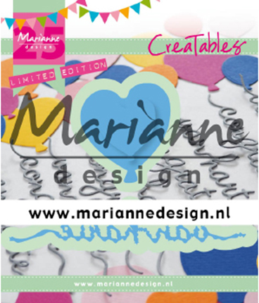 Marianne Design LR0625 Van Harte 25 Jaar