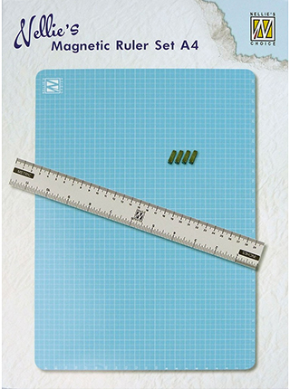 Nellie Snellen Magnetic Ruler Set 30 cm