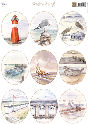 Marianne Design Strand Ovalen A4