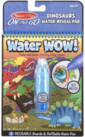 Melissa & Doug Water Wow! Herbruikbaar Kleurboek Dinosaurussen