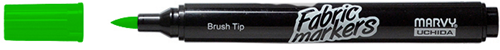 Marvy Uchida Textielstift Brush Lichtgroen