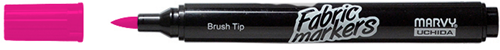 Marvy Uchida Textielstift Brush Magenta