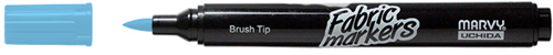 Marvy Uchida Textielstift Brush Pastel Blauw