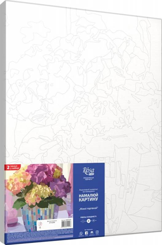 Rosa Start Paint by Number Hydrangeas 35x45 cm-2
