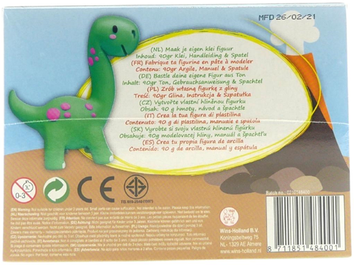 Tonfiguren-Set Dinosaurier-2