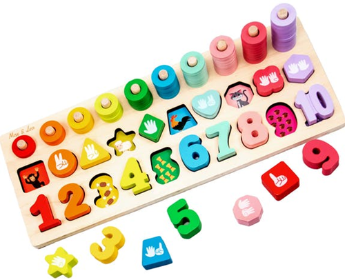Max & Lea Houten Spel Bord-2