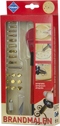 Pebaro Holzbrenner-Set Deluxe, 20 Aufsätze
