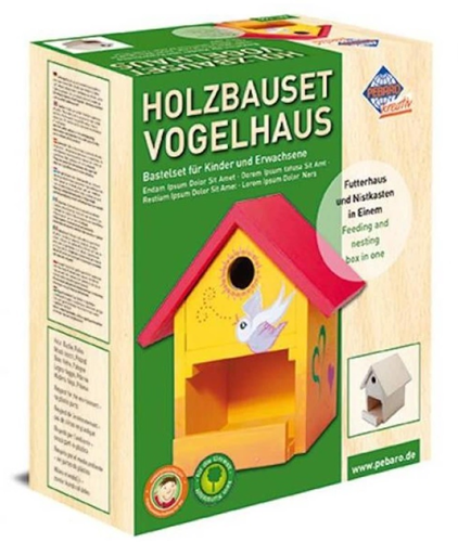 Pebaro Vogelhuis Set