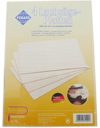 Pebaro Wooden Jigsaw Plate Birch A5 4 pieces