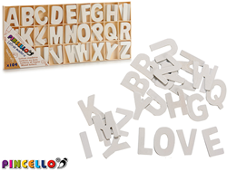 Pincello Alphabet 5 cm White