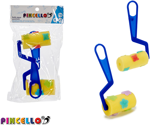 Pincello Verfrollers met motief 2 stuks
