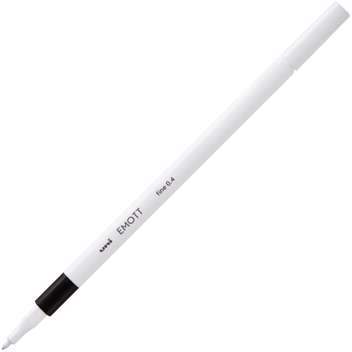 Uni Emott Fineliner 0,4 mm Zwart