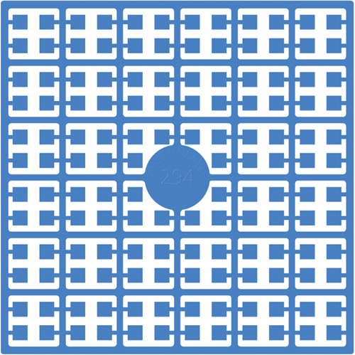 Pixelhobby Pixelmatje 294 blauw