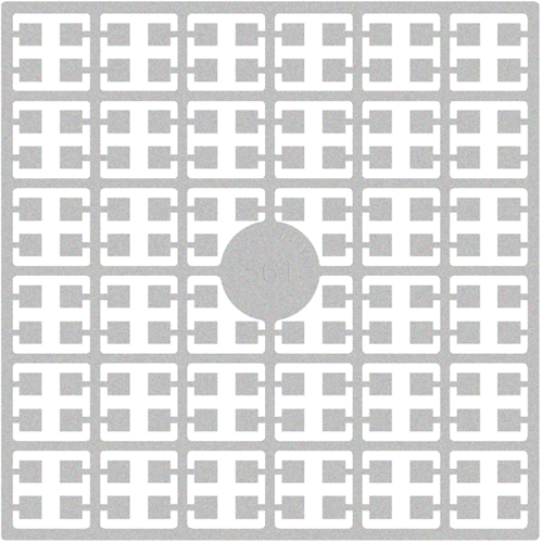 Pixelhobby Pixelmatje 561 zilver