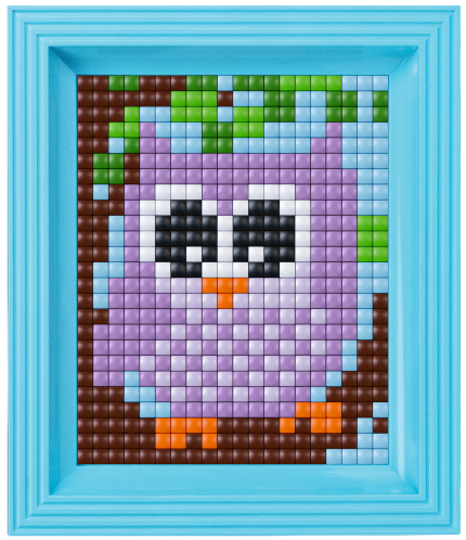 Pixelhobby XL Uil 10x12 cm