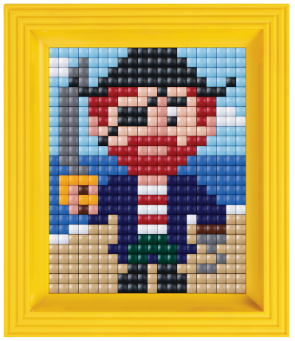 Pixelhobby XL Piraat 10x12 cm