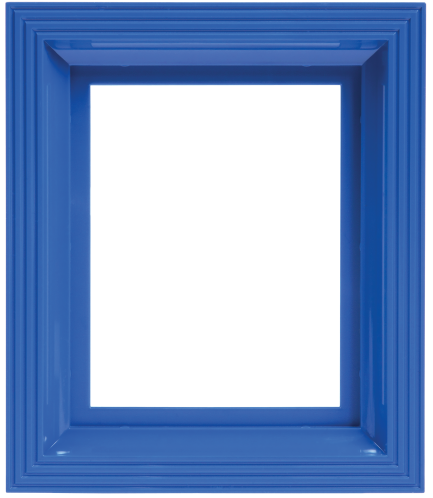Pixelhobby Rahmen Blau 17,5x14,5 cm