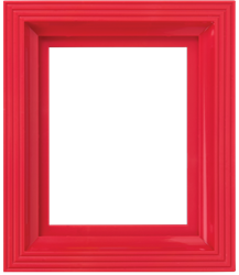 Pixelhobby Frame Rood 17,5x14,5 cm