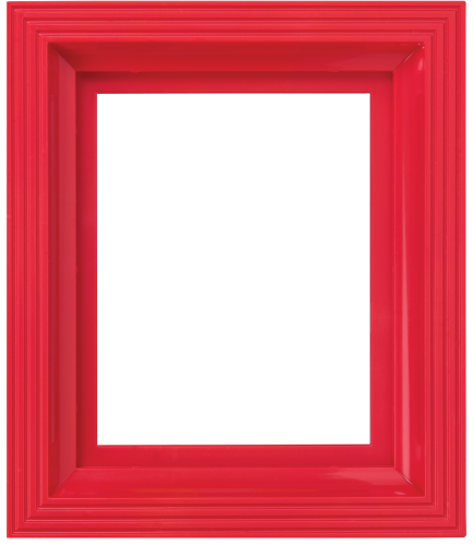 Pixelhobby Frame Rood 17,5x14,5 cm