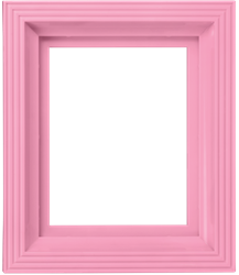 Pixelhobby Rahmen Rosa 17,5x14,5 cm