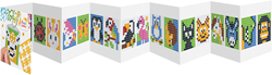 Pixelhobby Medaillon Zigzag Inspiratieboekje Set 3 stuks