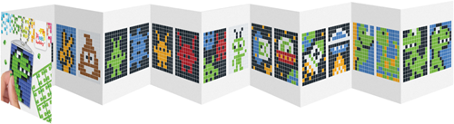 Pixelhobby Medaillon Zigzag Inspiratieboekje Set 3 stuks-3