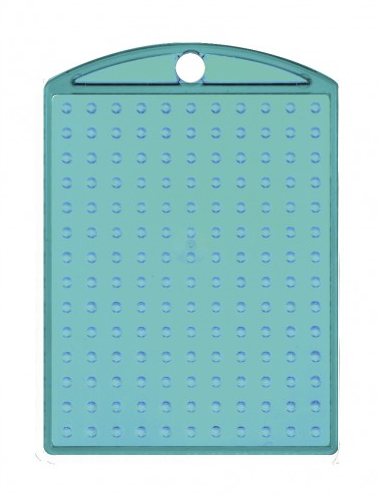 Pixelhobby Medaillon Transparant Turquoise
