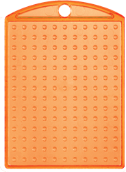 Pixelhobby Medaillon Transparent Orange