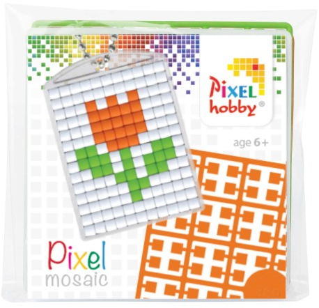Pixelhobby Medaillon Tulpe
