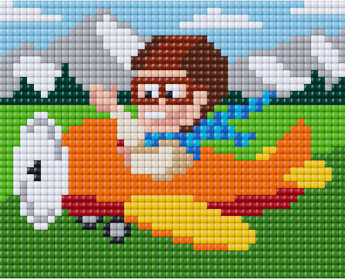 Pixelhobby XL Vliegenier 20x24 cm
