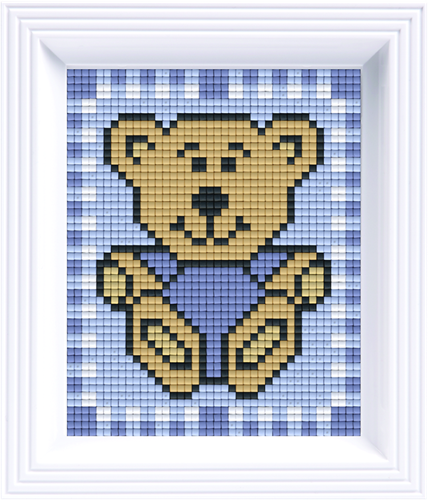 Pixelhobby Classic Blauwe Beertje 10x12 cm