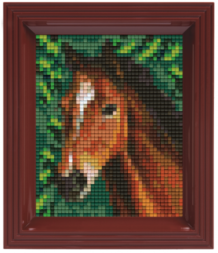 Pixelhobby Classic Bruin Paard 10x12 cm