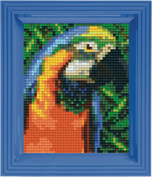 Pixelhobby Classic Papagei 10x12 cm