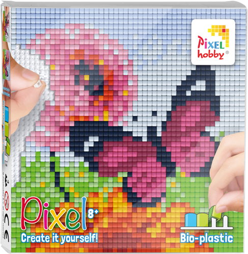 Pixelhobby Classic Vlinder 12x12 cm