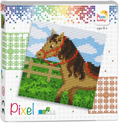 Pixelhobby Classic Paard 12x12 cm