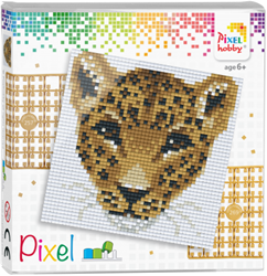Pixelhobby Classic Luipaard 12x12 cm