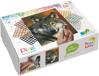 Pixelhobby Classic Wolf 30x37,5 cm-2