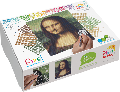 Pixelhobby Classic Mona Lisa 20x25 cm-2
