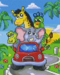 Pixelhobby Classic Op Vakantie 37,5x30 cm