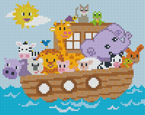 Pixelhobby Classic Ark van Noach 25x20 cm