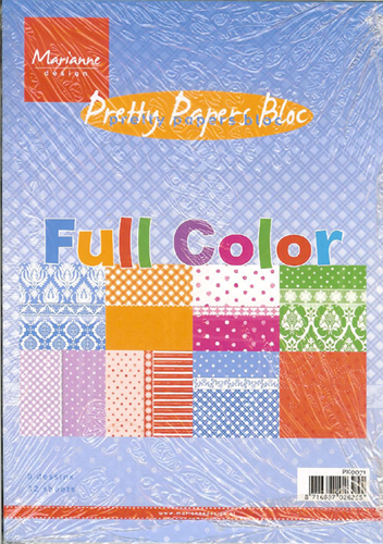 Marianne Design PK9071 Papierblock A5 Vollfarbe 32 Blatt