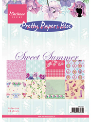 Marianne Design PK9081 Papierblock A5 Sweet Summer 32 Blatt