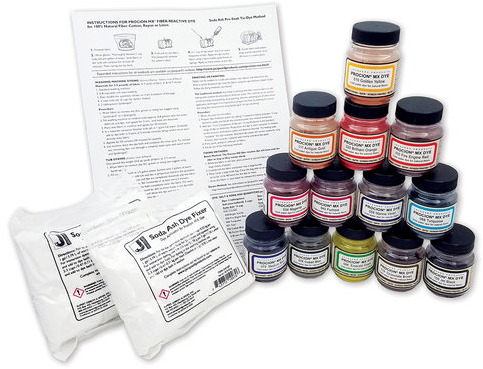 Jacquard Procion Tie Dye Set 13 colors