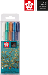 Sakura Gelly Roll Van Gogh Museum Gel Pen Set 5 stuks