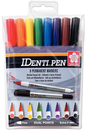Sakura iDenti Pennen set 8 stuks
