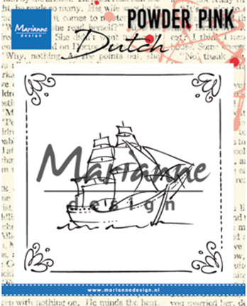 Marianne Design PP2806 Schip 82x82 mm