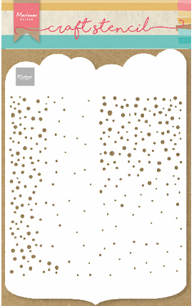 Marianne Design PS8081 Sjabloon Slimline Dots A4