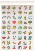 Wins Kleur en Versier Blok A5 Wilde Dieren 32 vel-2