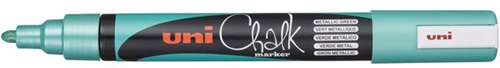 Uni Chalk Marker 5M Metallic Groen